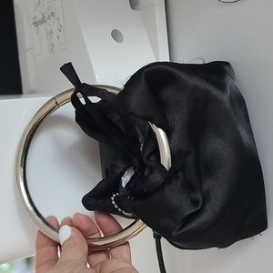 Cute satin evening purse